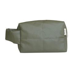 Go Bag cuerina oliva