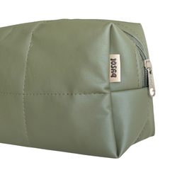 Go Bag cuerina oliva
