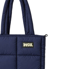 Midi bag nylon azul navy