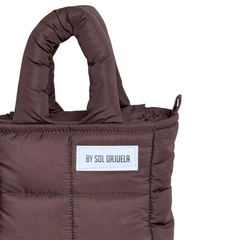 Mini bag nylon cafe