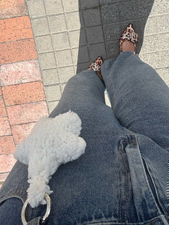 Estrella peluche blanco